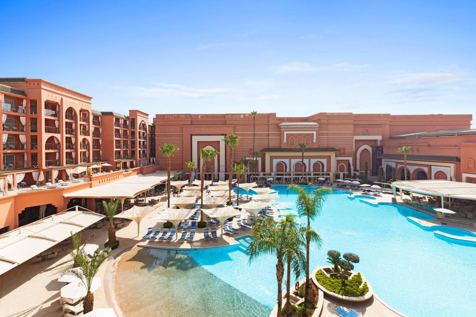 Savoy Le Grand Hotel Marrakech Marraquexe Exterior foto